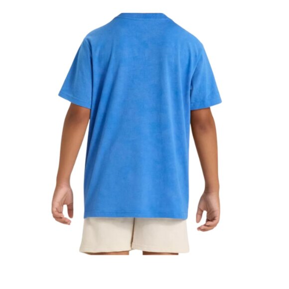 Boys Blue Pokémon Pikachu Short Sleeve Graphic Tee Lightweight Jersey Top - Picture 3 of 3